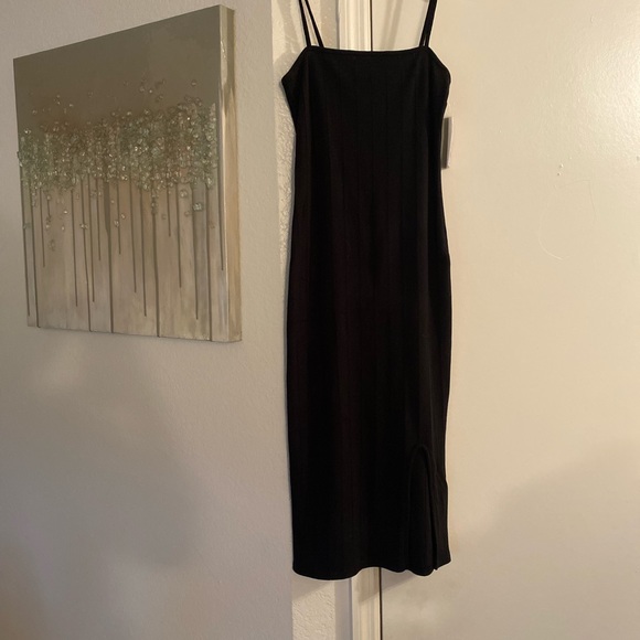 NWT black tank dress. Size medium. - Picture 2 of 10